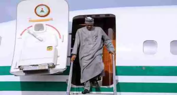 President Buhari Returns To Abuja After U.S. Trip